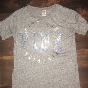 Victoria’s Secret PINK gray t shirt!